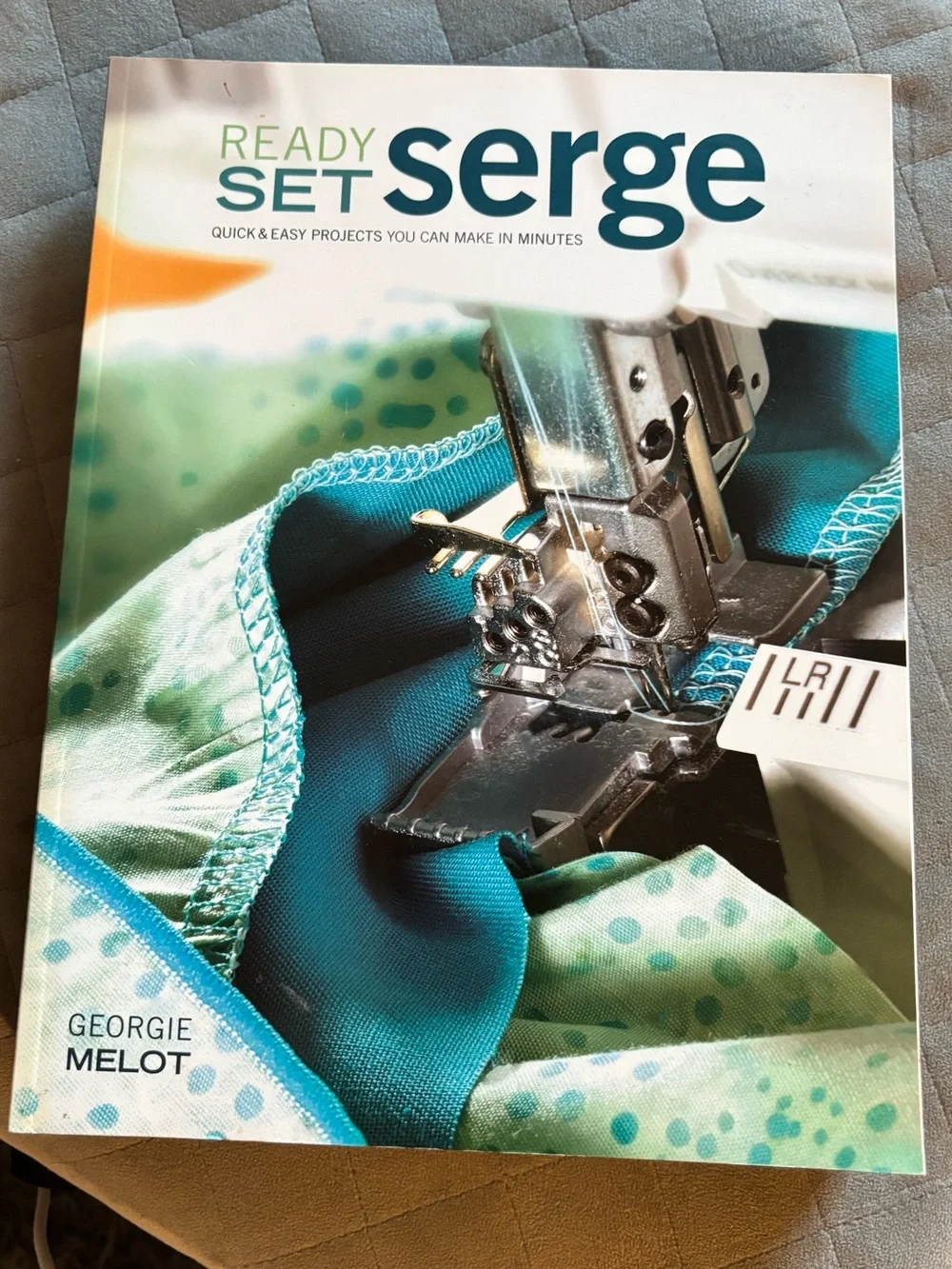 Ready Set Serge Sewing Guide - Teal and Aqua
